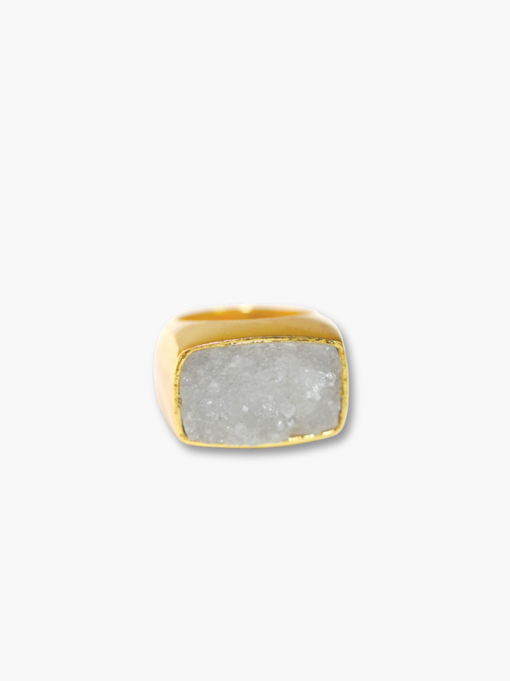 Ring with Druzy