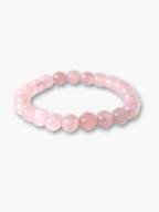 Rose Quartz Layering Bracelet 8mm