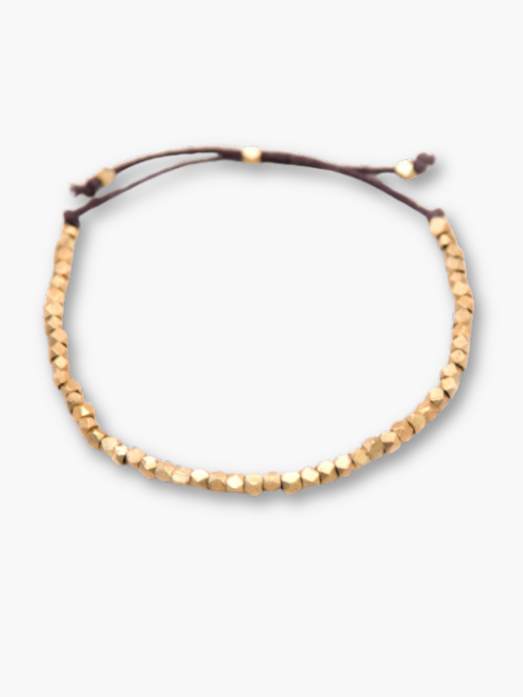 Single Strand Brass Bracelet