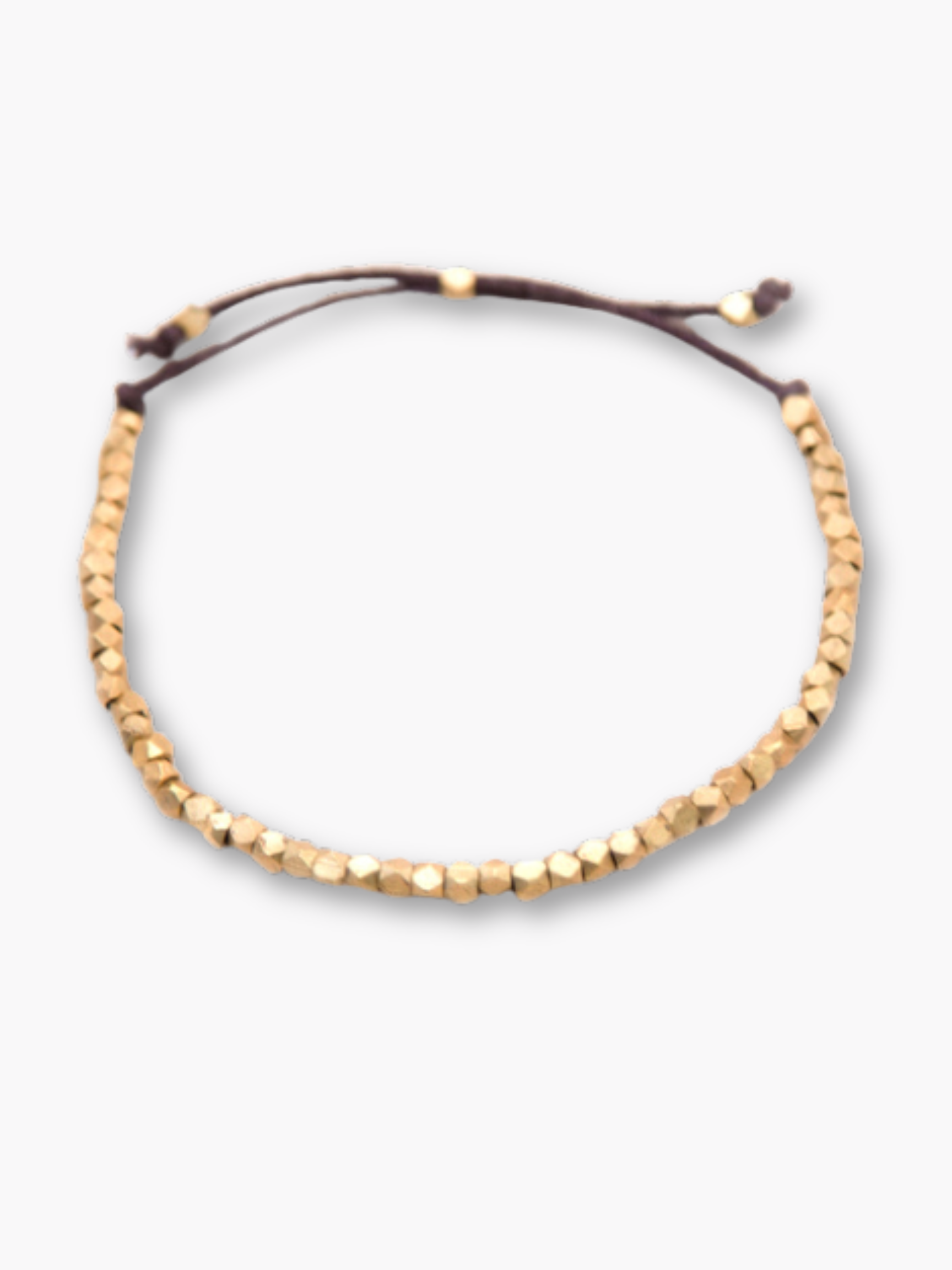 Single Strand Brass Bracelet