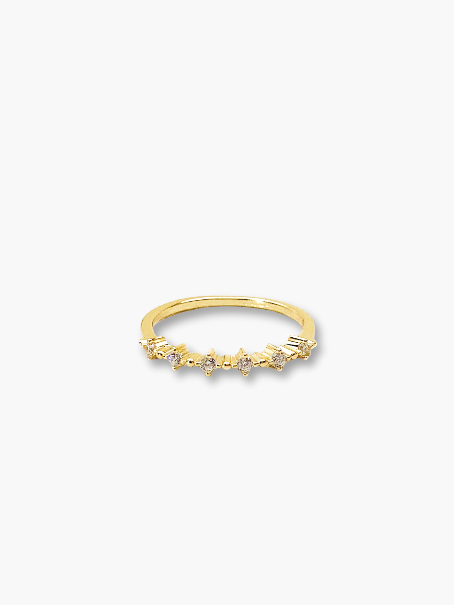 CZ Band Ring