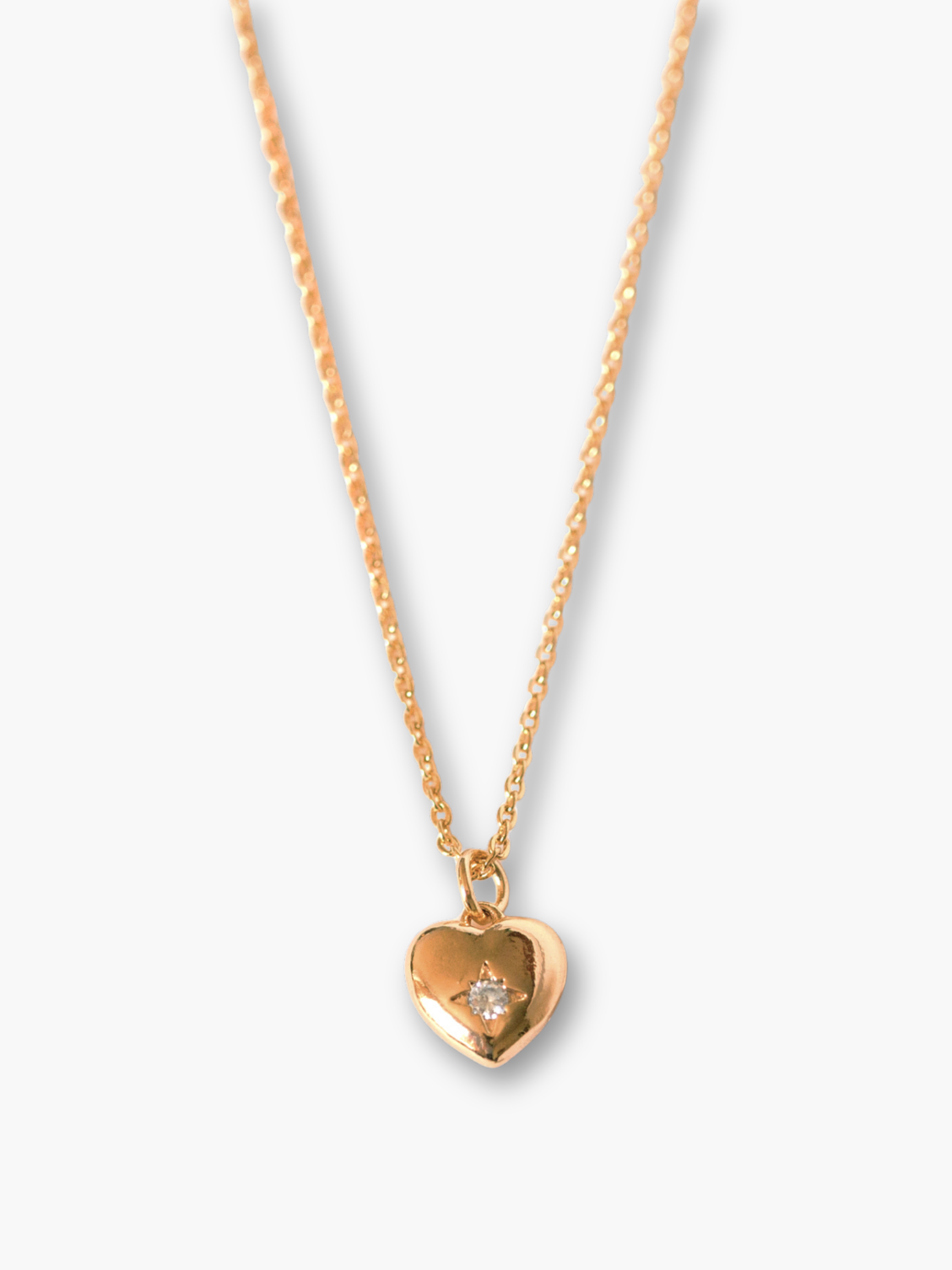 Heart Necklace with Celestina