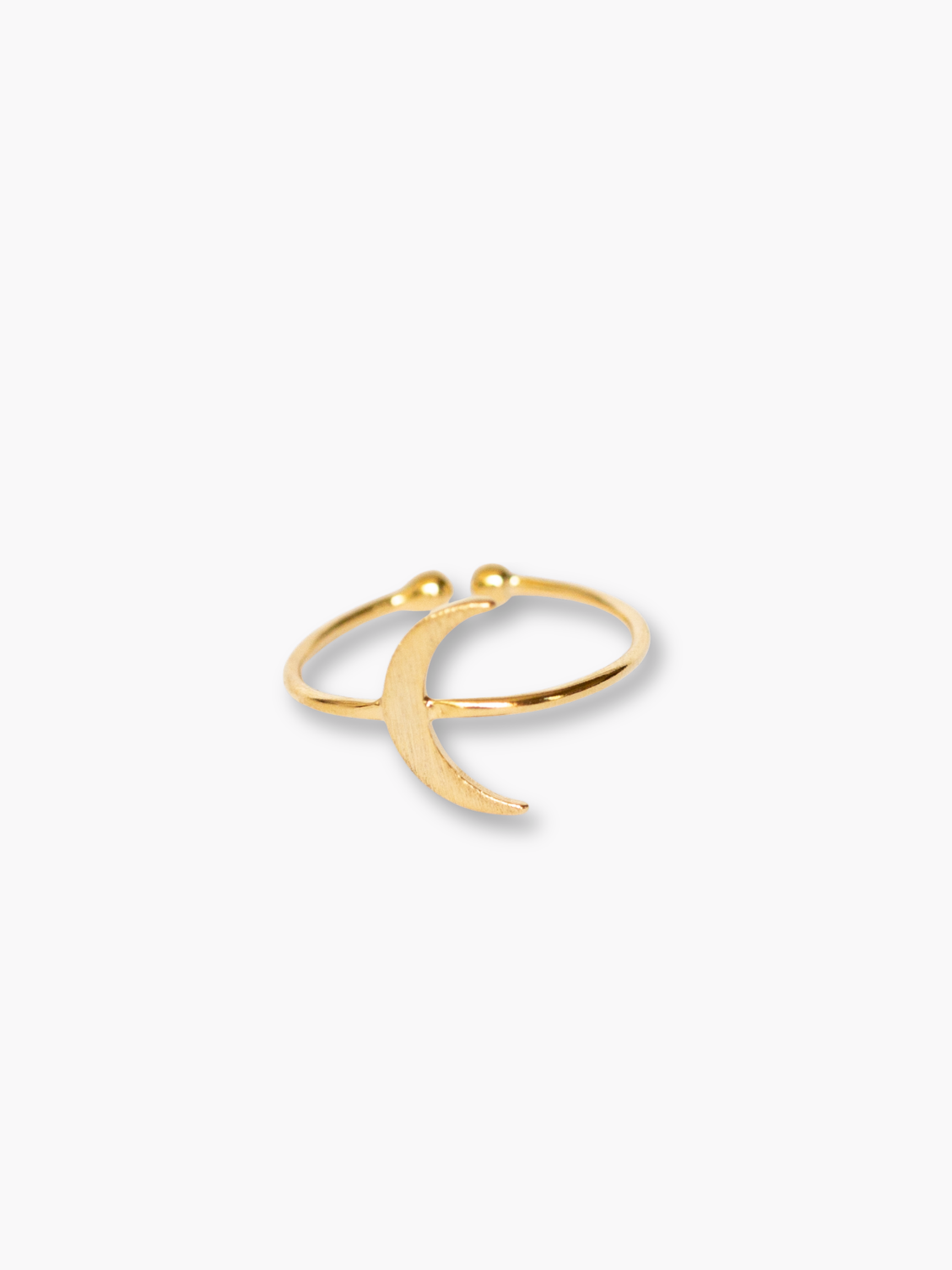 Solid Moon Ring