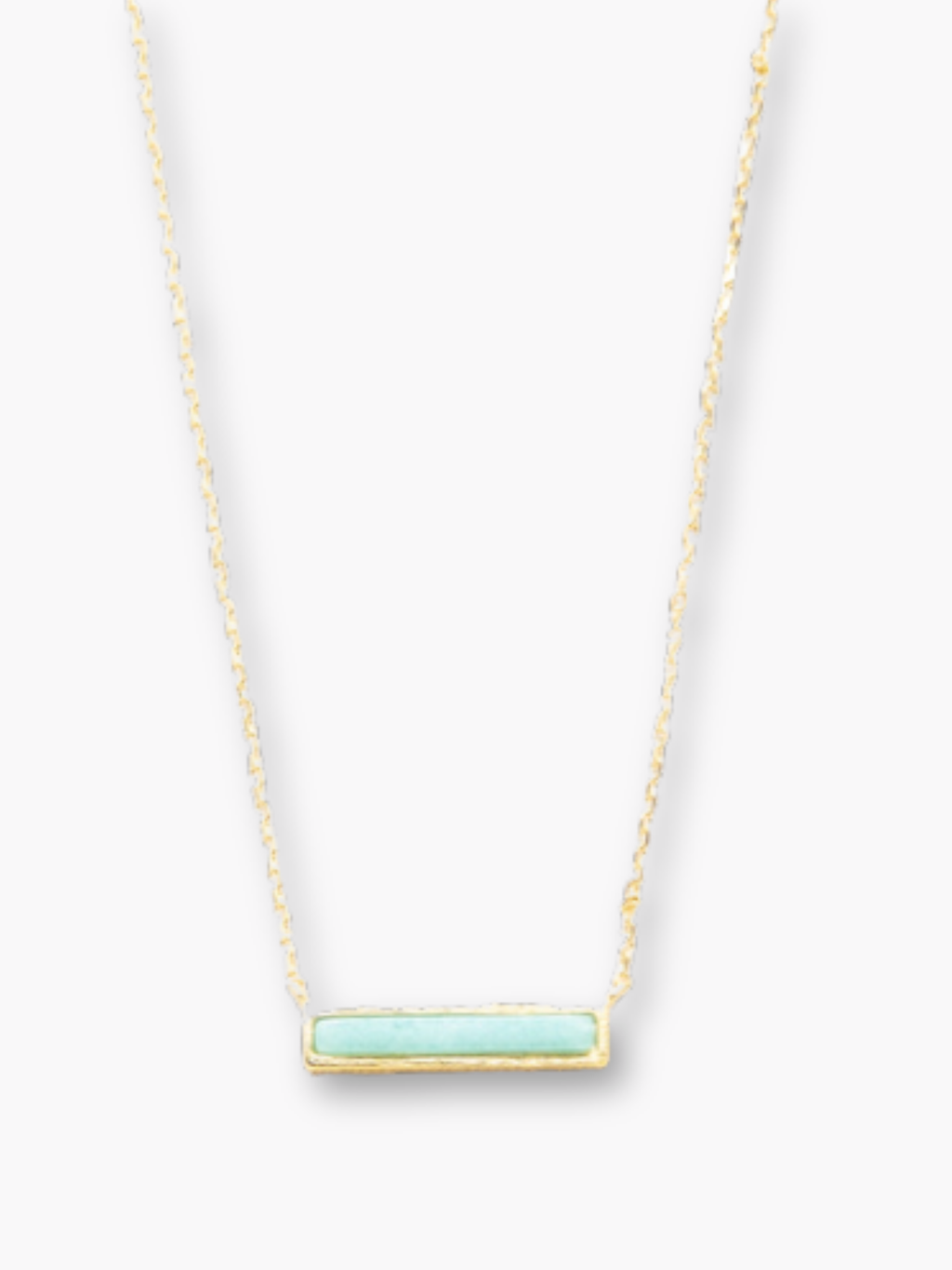 Turquoise Bar Necklace