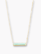 Turquoise Bar Necklace