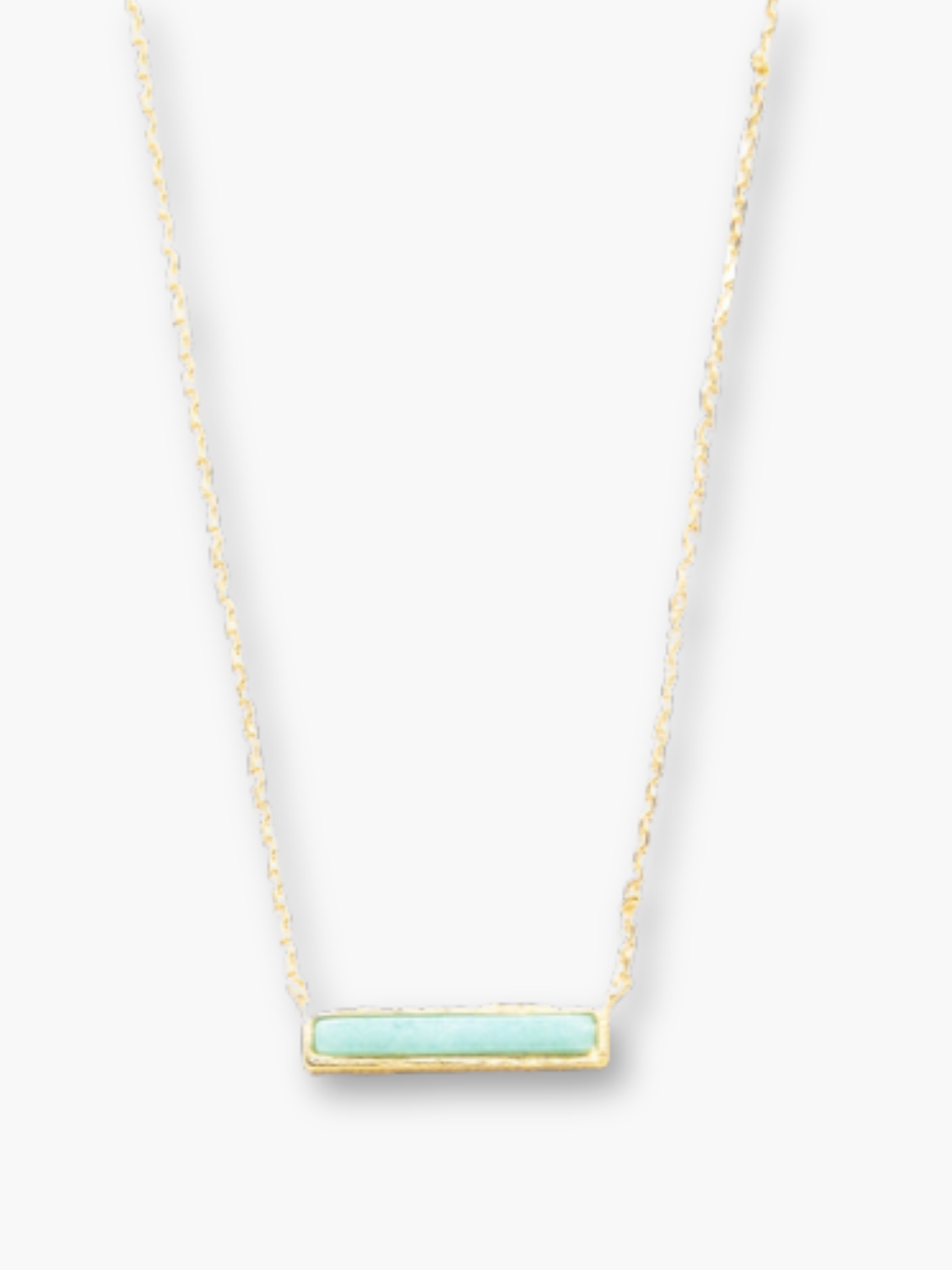 Turquoise Bar Necklace