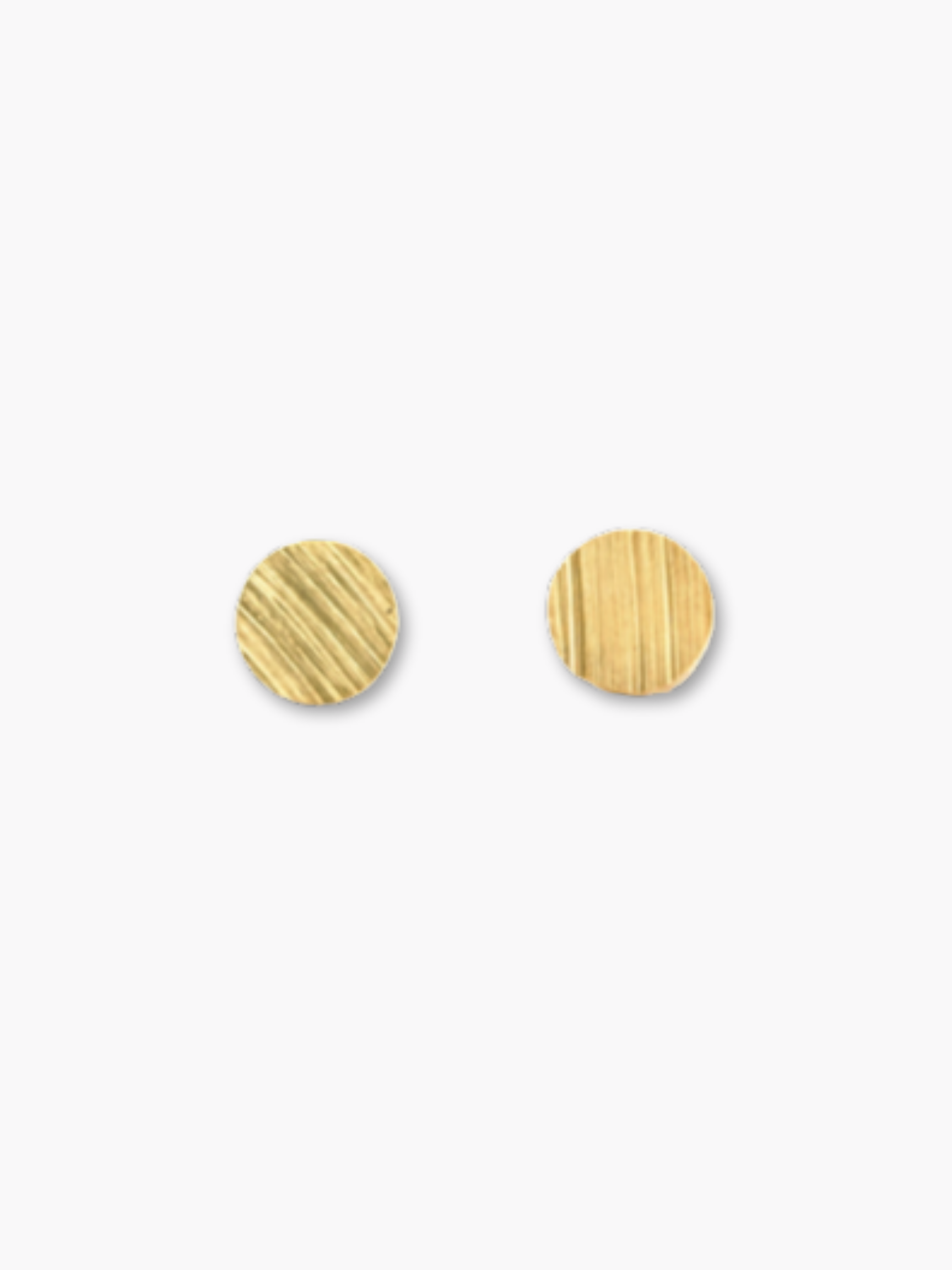 Gold Circle Studs