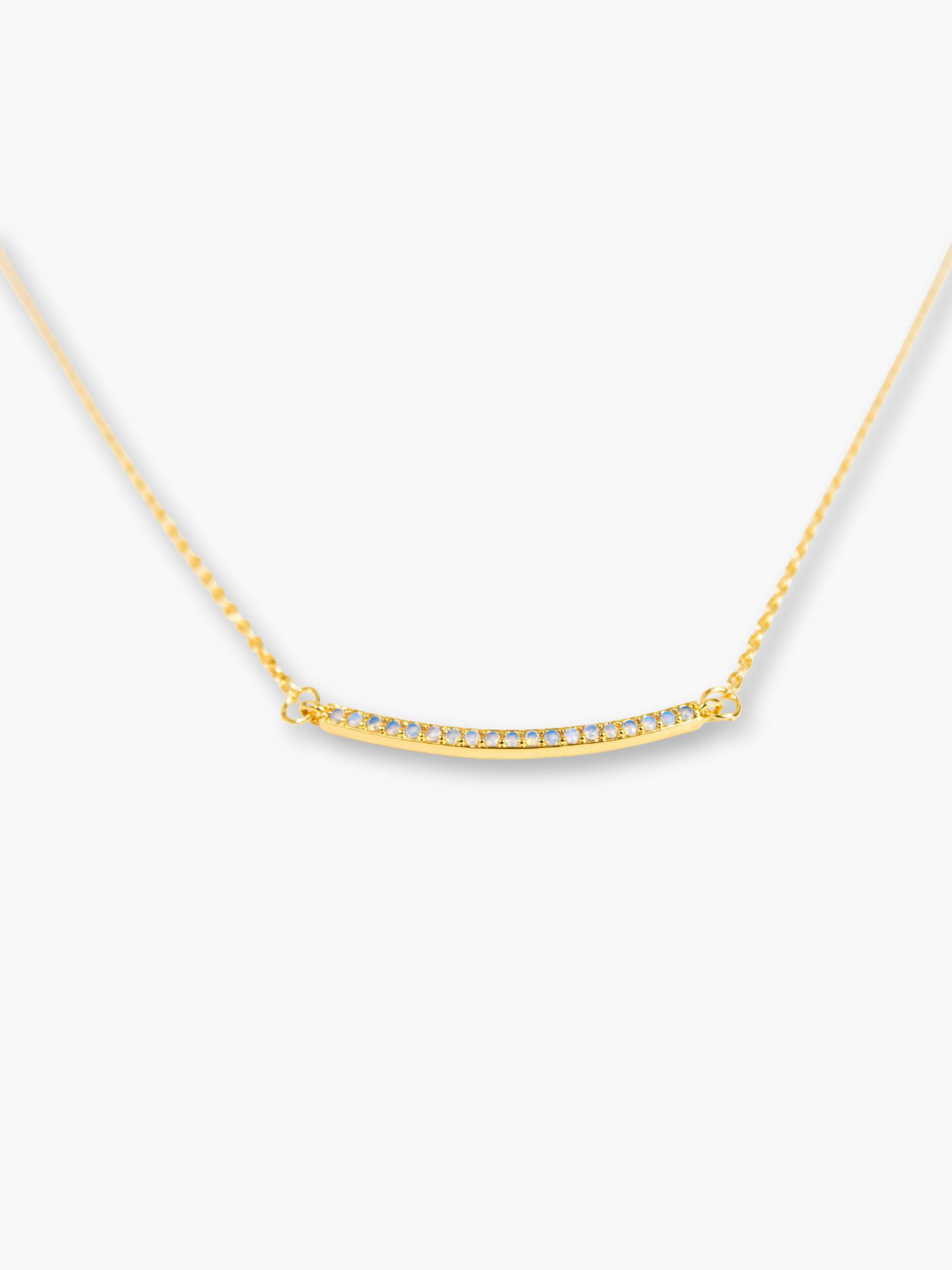 CZ Bar Necklace