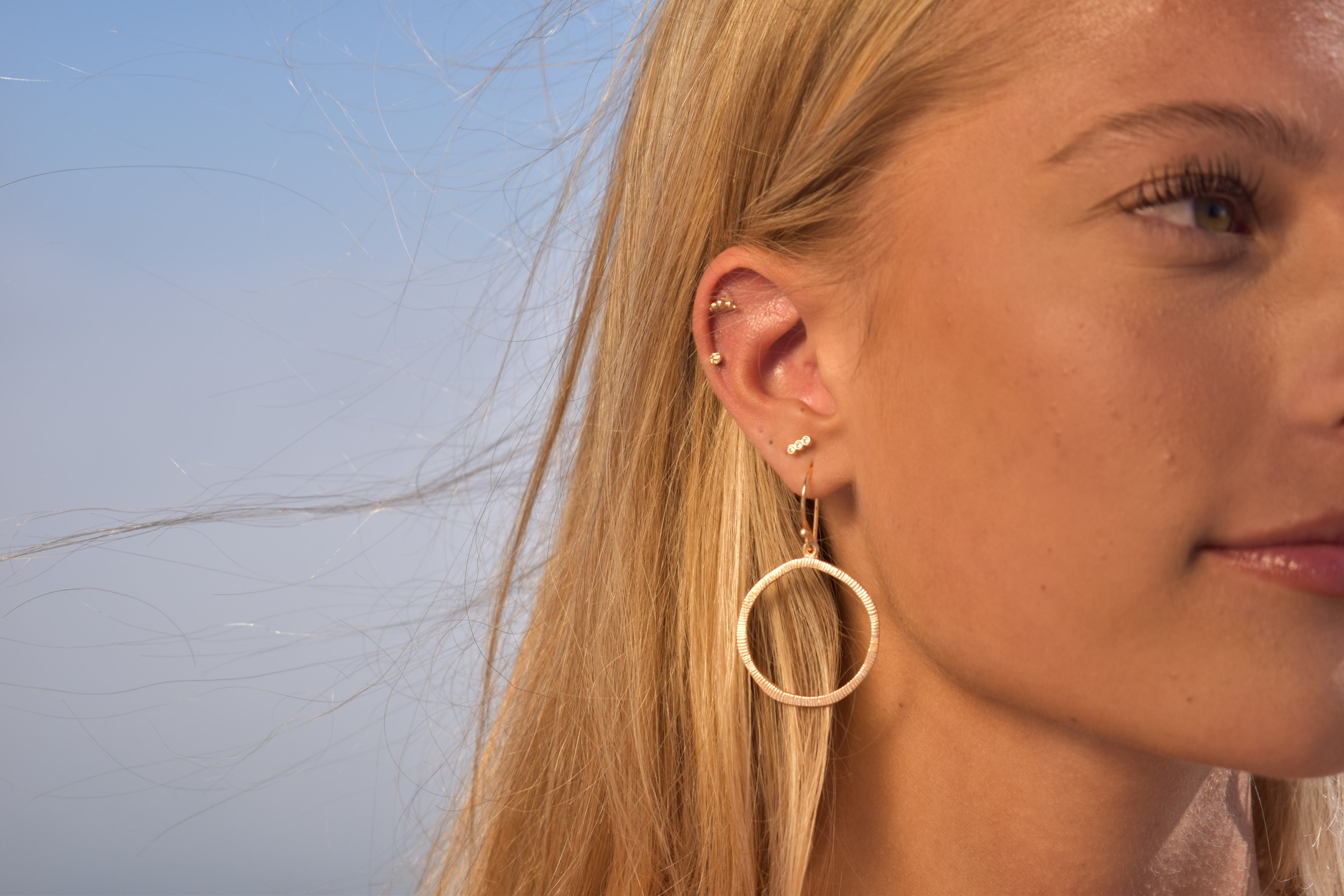 Textured Hoop