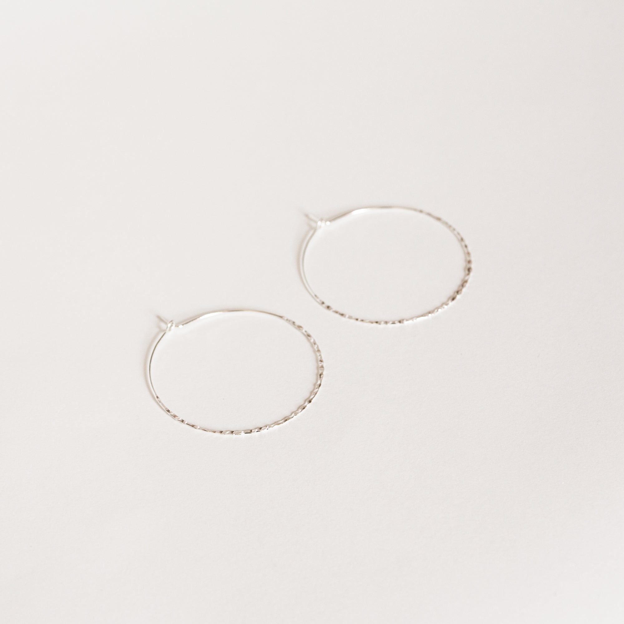 Hammered Hoops