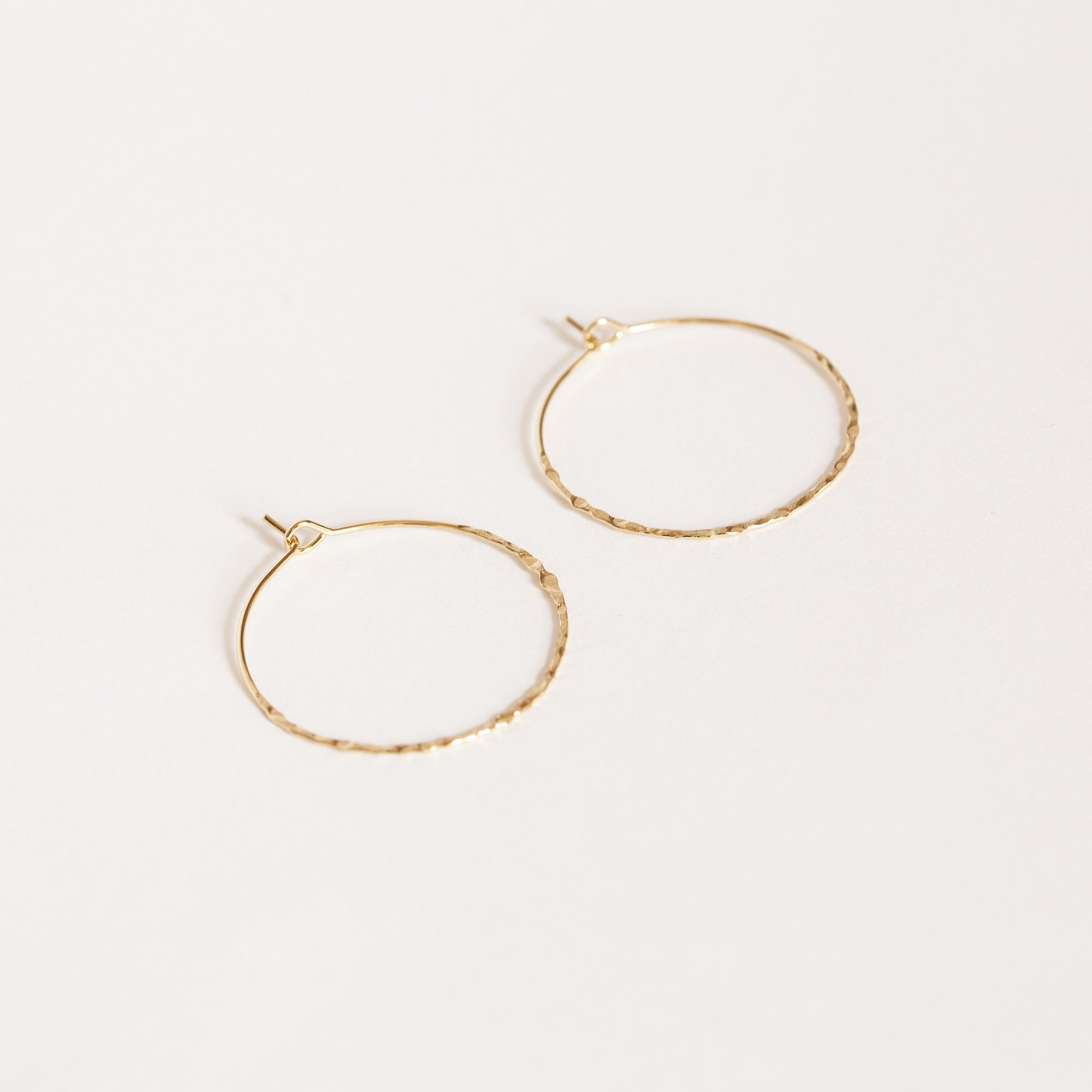 Hammered Hoops