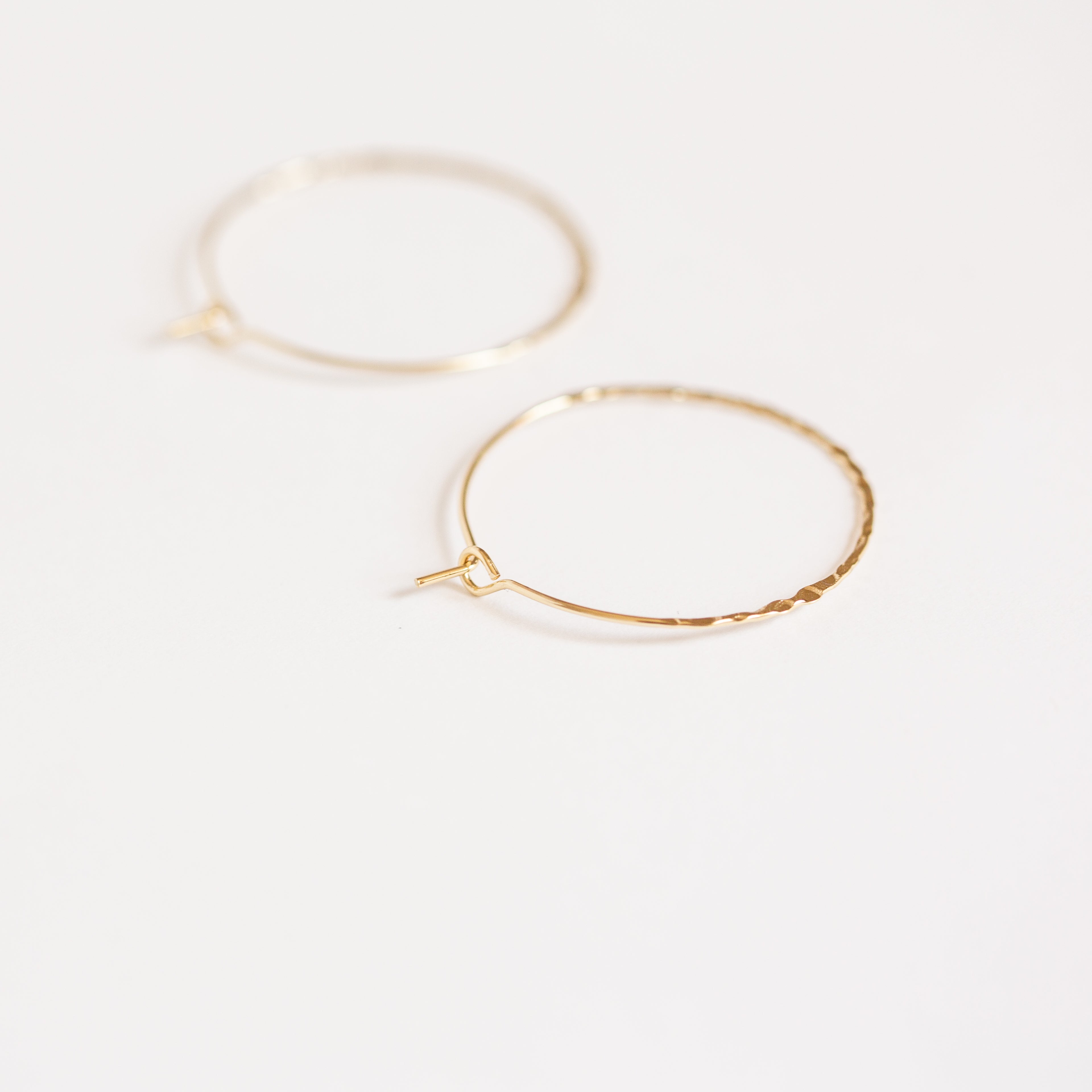 Hammered Hoops