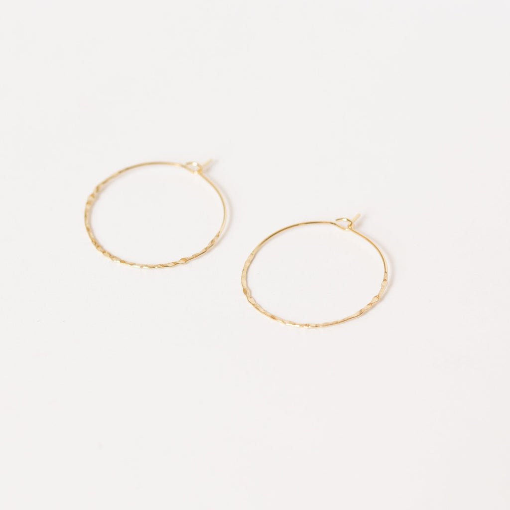 Hammered Hoops