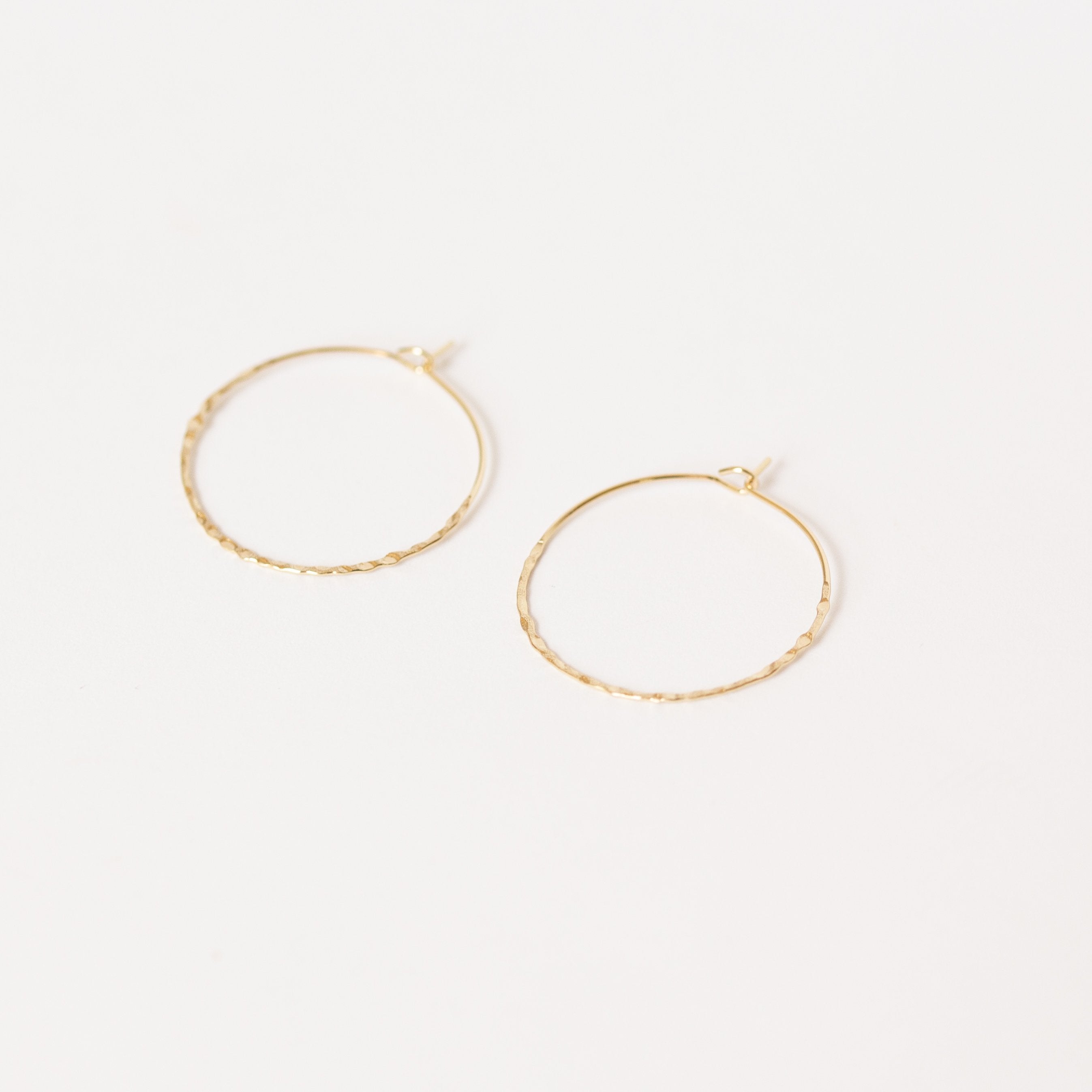 Hammered Hoops