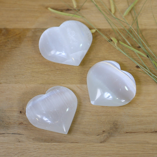 Selenite Heart Trio