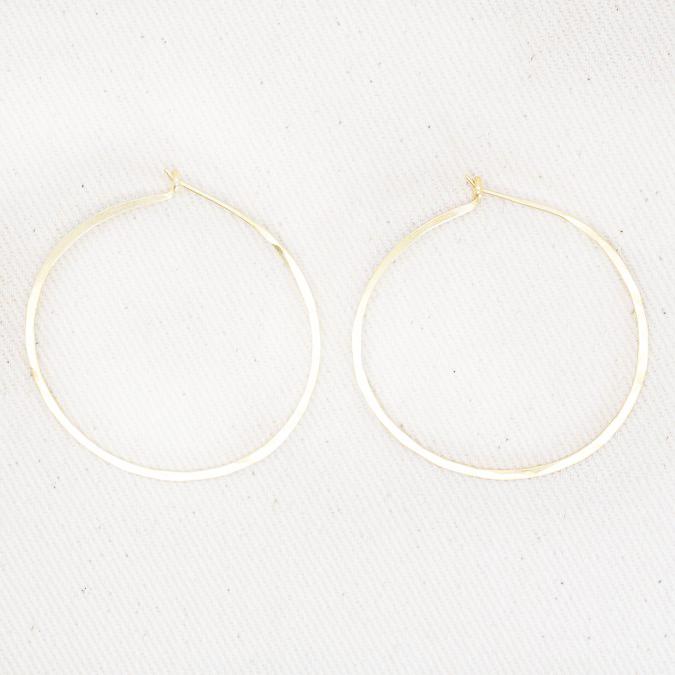 Gold Hoop Earrings