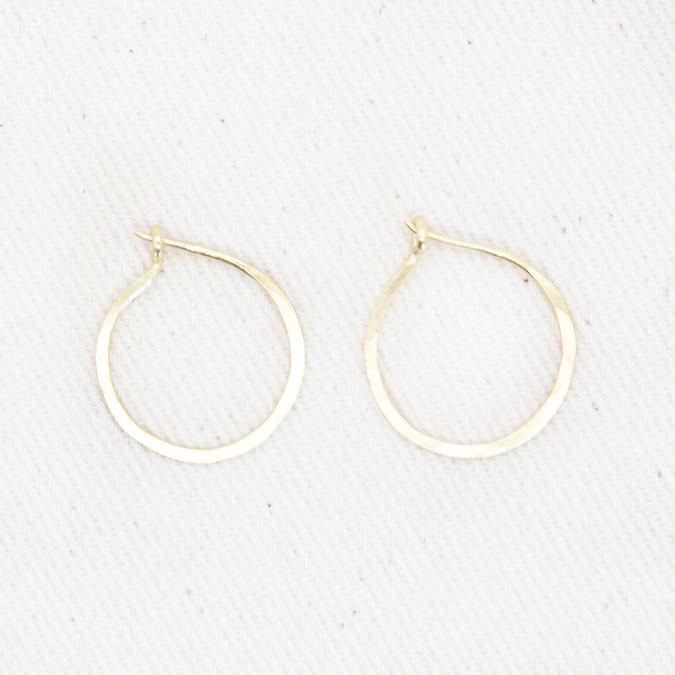 Gold Hoop Earrings