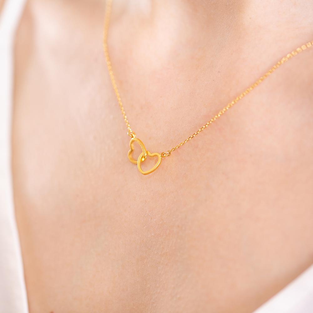 Interlinking Heart Necklace